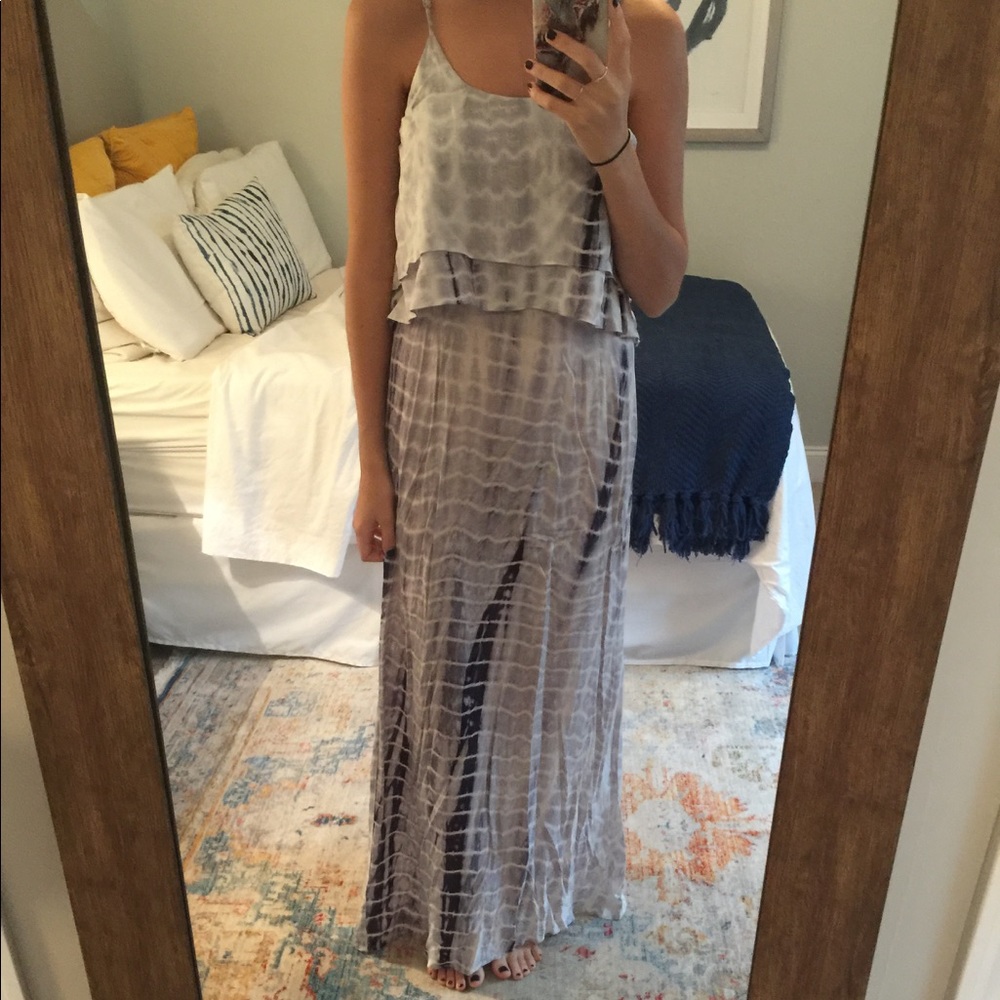 Boutique Tie Dye Maxi Dress